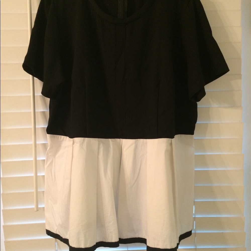 ELOQUII LADIES PLUS SZ 18 PEPLUM 𝚃𝚘𝚙